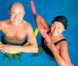 Auqafitness im Sportbecken